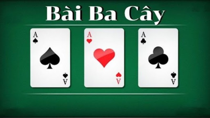 Tìm hiểu về game bài 3 cây tại nhà cái 8Live