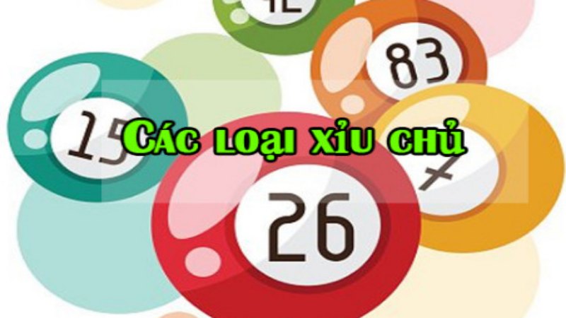 Các loại xỉu chủ trong xem xổ số Miền Nam