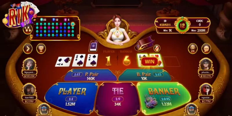 Hướng dẫn gamers cách tham gia Baccarat kim tài